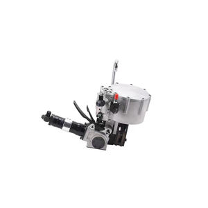 KZ32B combinaison hydraulique semi-automatique robuste outils de cerclage en acier Machine à entraînement pneumatique ceinture Textiles boisson alimentaire - Product Image 4