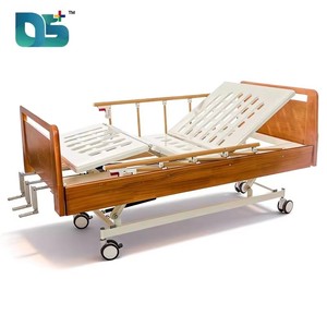 Cama Manual Plegable <span class=keywords><strong>Geriátrica</strong></span> Cómoda para Hospital y Hogar, Equipo de Rehabilitación Económico para Personas Mayores con Discapacidad - Product Image 4