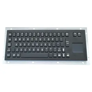 Metal Keyboard with Touchpad Stainless Steel Tablet Waterproof DSP Conductive Rubber Gua Conductive Silicone Wired 10 Pcs 9 Keys