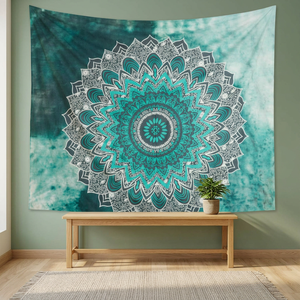 Tapiz Mandala Hippie Ombre para Colgar en la Pared, Decoración Bohemia India para Dormitorio, Sala de Estar - Product Image 2