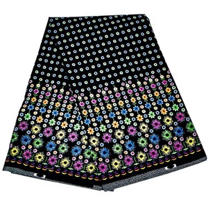 Ban Đầu Siêu Ankara Vải Cotton Phi Sáp Vải Khối In Batik Hà Lan Vải 6Yards Cho May - Product Image 1