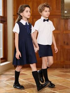 Conjunto <span class=keywords><strong>de</strong></span> Uniforme Escolar <span class=keywords><strong>de</strong></span> Verano Clásico y Moderno al por Mayor para Niños y Niñas, Traje para Actuaciones <span class=keywords><strong>de</strong></span> <span class=keywords><strong>Coro</strong></span> Escolar - Product Image 3