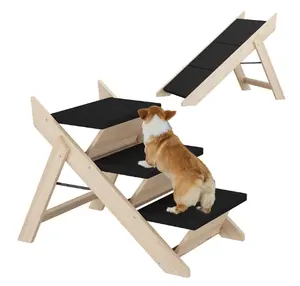 Ступеньки для собак и кошек, переносные ступеньки для высокой кровати, деревянные ступеньки для собак, ступеньки, складные ступеньки для собак, лестницы для домашних животных