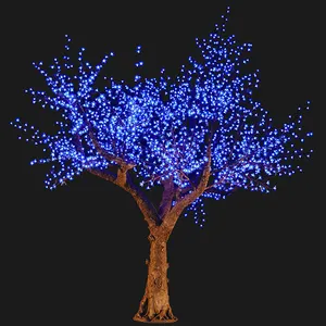 Yeni yüksek kaliteli açık restoran bahçe partisi fırsat dekorasyon renk değiştiren Led kiraz ağacı