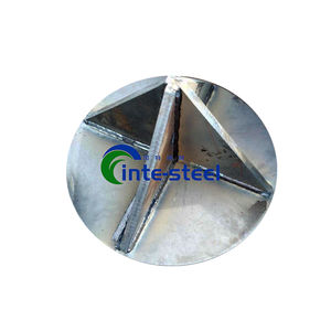 Ujung berongga terbuka 400 500 600 tutup tumpukan Q235 baja karbon ujung tumpukan kerucut - Product Image 6