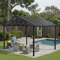 Abri de voiture extérieur imperméable et durable Gazebo/pavillon à cadre métallique de la fabrication chinoise Nature sous pression pour garage de stationnement de voiture