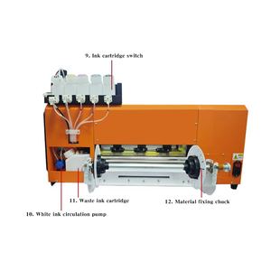 Tekstil Tişört Baskısı için Boya Mürekkepli Tam Otomatik A3 DTF Yazıcı, Açık Renkli Kumaşlarda Yüksek Renk Canlılığı, Direkt Film Baskı - Product Image 3