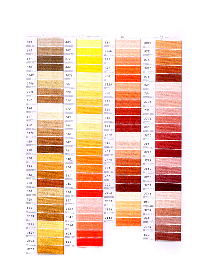 Choisissez parmi la carte de couleurs 04