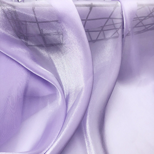 Vải Organza chất lượng cao, vải may váy cưới, mẫu miễn phí, vải Organza polyester bóng, cuộn vải - Product Image 3