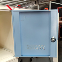 Casier de rangement en acier moderne à 20 portes, casiers métalliques pour salle de sport, bureau, vestiaire, école, personnel, armoire de rangement avec clés