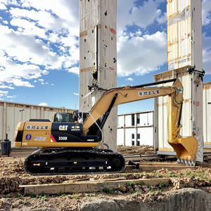 Original para Excavadora hidráulica 330D usada en excelentes condiciones, sin fugas, tren de rodaje fuerte, bomba hidráulica de motor diésel 2024 - Product Image 1