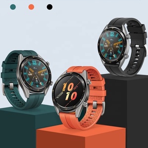 Correa de reloj de silicona de 22mm para <span class=keywords><strong>Huawei</strong></span> <span class=keywords><strong>Watch</strong></span> <span class=keywords><strong>GT</strong></span> <span class=keywords><strong>2</strong></span> <span class=keywords><strong>46mm</strong></span> Correa deportiva suave pulsera correa de reloj para Samsung Galaxy <span class=keywords><strong>Watch</strong></span> <span class=keywords><strong>46mm</strong></span> Gear S3 - Product Image 4