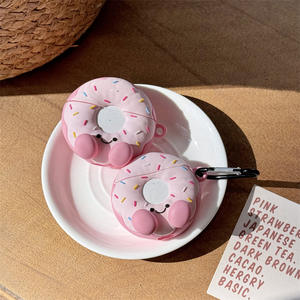 Accessoires pour écouteurs à motif de beignet mignon étui de protection pour <span class=keywords><strong>Apple</strong></span> <span class=keywords><strong>Air</strong></span> <span class=keywords><strong>Pod</strong></span> 4 3 <span class=keywords><strong>2</strong></span> Pro - Product Image 4