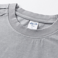 Camiseta YKH de 275 g/m², Talla Grande, de Alta Calidad, con Logotipo Personalizado, Manga Corta, Verano, 100% Algodón, Lavado Ácido, Peso Pesado, Venta al Por Mayor