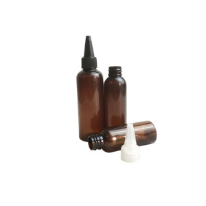 100ml 플라스틱 헤어 오일 스퀴즈 애플리케이터 병 (뚜껑은 돌려서 여는 형태) - Product Image 5