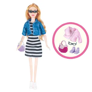 1.5 Inch Fashion Doll with Chef, Dog and Wash Bag Set Accessories
