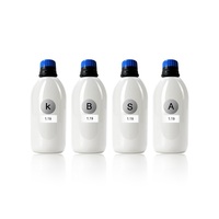 Kit de démarrage 3 litres pour mini-équipement de peinture hydrochromique semi-automatique avec double pistolet de pulvérisation et liquide concentré chrome K B S