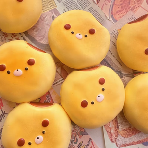 Japanese <b>Squishy</b> Cartoon Bread Slow-Rebound Toy Highly Photogenic Food-Style Soft Moist Perfect Squeezing Stress Relief Gentle - Product Image 1