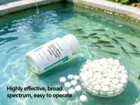 Granulés de dioxyde de chlore NatureLeed (pureté 99,99 %) pour la désinfection de l'eau en aquaculture - Agent auxiliaire chimique