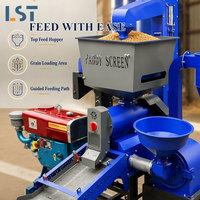 Machine à décortiquer le riz électrique de petite taille 500-600 kg/h, décortiqueuse de riz et équipement de mouture pour usage agricole, domestique et petites entreprises