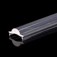 Diffuseur de lumière en PMMA givré, lentille optique en polycarbonate pour LED, couvercle de lentille LED, diffuseur LED à 30, 45, 60, 90 degrés, éclairage extérieur