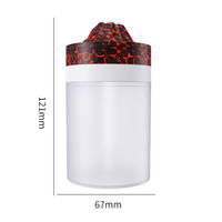 Humidificateur d'air ultrasonique miniature à LED USB de bureau 200 ml, diffuseur d'aromathérapie pour la maison, cadeau à bas prix