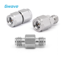 Adaptateurs RF à onde millimétrique haute fréquence 1.0mm à 1.0mm DC-110GHz en acier inoxydable