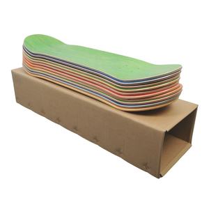 Ponte di <span class=keywords><strong>Skateboard</strong></span> in legno di betulla in legno bianco dipinto a mano, - Product Image 4