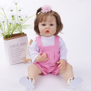 Bébé 22 Vajilla Babysitting Roue de respiration Voiture Toddler <span class=keywords><strong>Moving</strong></span> Handmade Black <span class=keywords><strong>Dolly</strong></span> Muneco Zoro Silicona Reborn Dolls - Product Image 1
