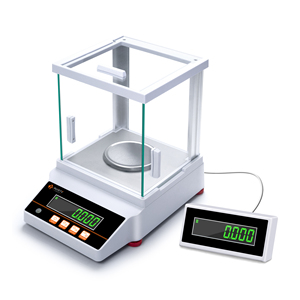 Báscula de Laboratorio Digital Electrónica de Alta Precisión con Pantalla Táctil Veidt, Báscula de Análisis con Protección Contra el Viento - Product Image 4