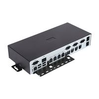 Boîtier de serveur industriel en aluminium, châssis NAS, boîtier PC avec système de sécurité à écran tactile, boîtier d'ordinateur micro ATX personnalisé pour montage en rack