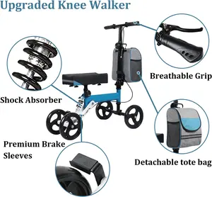 Ousite Knie-Scooter gute Qualität medizinisches Knie für behindertes Bein