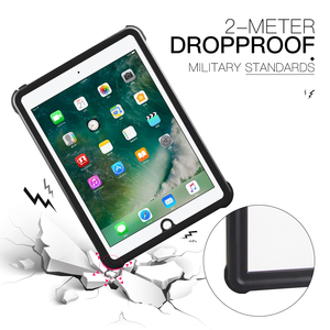 Custodia impermeabile resistente da 9.7 pollici certificata IP68 <span class=keywords><strong>per</strong></span> PC TPU anti-caduta <span class=keywords><strong>per</strong></span> <span class=keywords><strong>iPad</strong></span> 2017/2018 con protezione dello schermo integrata - Product Image 4
