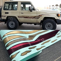 Autocollant de porte de voiture de nouvelle conception 2024 pour Land Cruiser Lc71 Pickup