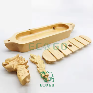 Sashimi chino, decoración de madera de bambú, barco de Sushi de madera, venta al por mayor, barco de Sushi de bambú Natural, restaurante de mariscos, barco de madera - Product Image 6