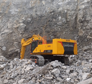Excavadora Liugong 975F de uso pesado, excavadora robusta con sistema hidráulico para canteras, rocas y movimientos de tierras. - Product Image 1