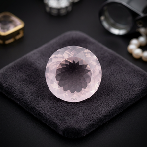 Cuarzo Rosa Natural de Corte Brillante de 1.75 mm, Precio de Fábrica al por Mayor, Gema Suelta Facetada de Alta Calidad |   PARES |   IGI |   SUNSHINE - Product Image 1