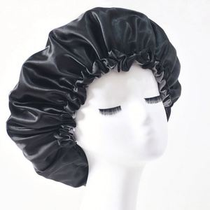 Bonnet de nuit en satin double couche réglable pour femmes, idéal pour les cheveux naturels - Vente en gros - Product Image 2