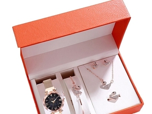 Productos de Venta Caliente, Caja de Regalo para Joyería, Caja de Regalo de Cuero PU de Alta Gama y Exquisita, Caja de Regalo Creativa con Tapa Abatible - Product Image 4