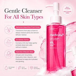 Nettoyant Moussant en Gel PDRN Medicube Coréen Personnalisé en Gros, Faible pH, Hydratant et Nettoyant les Pores - Product Image 3