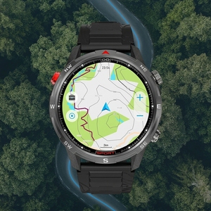 Reloj Inteligente Deportivo con GPS y Mapa Offline, Llamadas, Asistente de Voz IA, Conexión TWS, Brújula para Exteriores, <span class=keywords><strong>DT</strong></span> G10 Fitness - Product Image 1
