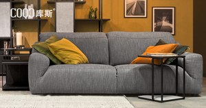 Guangzhou luxus divani italiani mobili moderni in tessuto di lino divano a due posti de <span class=keywords><strong>canto</strong></span> soggiorno set di divani componibili grigi - Product Image 3