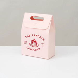 Custom Bake Shop cibo da portare via scatola di carta di imballaggio con il Logo per <span class=keywords><strong>caramelle</strong></span> biscotti ciambelle <span class=keywords><strong>torte</strong></span> - Product Image 3