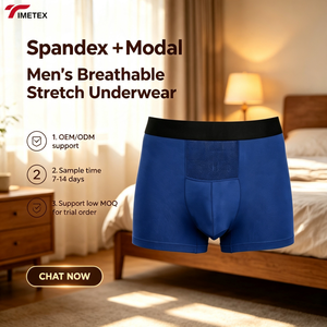 TIMETEX Intimo <span class=keywords><strong>Uomo</strong></span>: Boxer Briefs con Doppia Tasca per Valorizzare il Volume, in Modal, con Supporto Scrotale Separato - Product Image 1