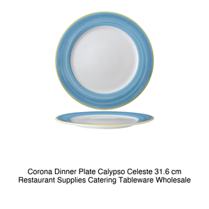 จานแบน Calypso Celeste ขนาด 31.6 ซม. รุ่น Corona - Product Image 2
