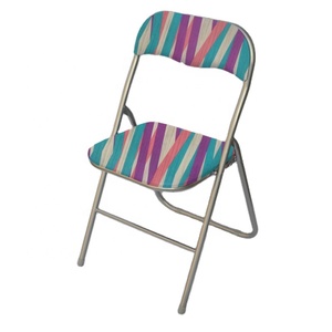 Chaise <span class=keywords><strong>à</strong></span> <span class=keywords><strong>bascule</strong></span> moderne en métal avec base en plastique et assise en velours pour salle <span class=keywords><strong>à</strong></span> manger ou jardin - Product Image 3