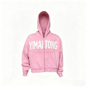 Custom Color Logo Craft Wholesale Cotton Men's Hoodies Sweatshirts Pullover Streetwear Heavyweight 555 Hoodie <b>for</b> Men - Product Image 2