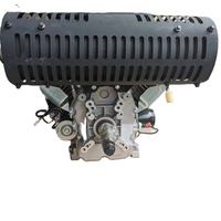 40 PS V-Twin-Zylinder 4-Takt Elektrostart Stahl für 999ccm 27kW Benzinmotor für Generatoren