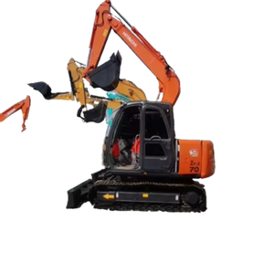 Excavatrice sur chenilles Hitachi ZX70 Excellente performance d'origine Fonctionnement simple Utilisé 3 tonnes Fonctionnement comprend un moteur de pompe à moteur - Product Image 1