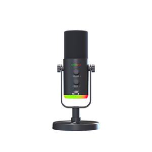 Micrófono para Juegos YU7 con Interfaz XLR, Conexión a Tarjeta de <span class=keywords><strong>Sonido</strong></span> <span class=keywords><strong>Externa</strong></span>, Mezclador, Plug and Play, Compatible con Transmisión en Vivo, Micrófono de Escritorio para Gamers - Product Image 2